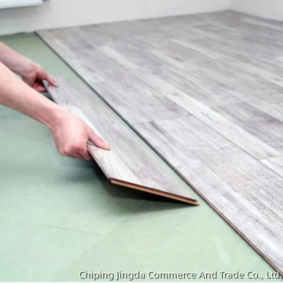 Spc Flooring Piastrelle per pavimenti ibride ad incastro a spina di pesce Pavimento Spc per abitazioni residenziali